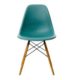 Vitra 44002300022105 Stuhl DSW Eames Plastic Sidechair Gestell Ahorn, ocean