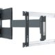 Vogel's THIN 546 OLED TV-Wandhalterung für 102-165 cm (40-65 Zoll) Fernseher, 180° schwenkbar, max 30 kg, VESA max 400 x 200, schwarz