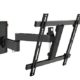 Vogel's WALL 2245 TV-Wandhalterung für 81-140 cm (32-55 Zoll) Fernseher, 180° schwenkbar und neigbar, max. 20 kg, Vesa max. 400 x 400, schwarz