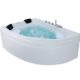 Whirlpool Eckbadewanne - Juist Premium 2 Personen Whirlwanne Indoor Made in Germany Eckwanne NEU inkl. Armatur