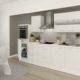 baumarkt direkt Küchenzeile mit E-Geräten »Premium«, Breite 270 cm ohne Aufbauservice, weiß
