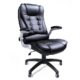 SONGMICS Bürostuhl mit hoher Rückenlehne, ergonomischer Chefsessel mit klappbaren Armlehnen, mit verdicktem Kopfkissen und Sitzpolster, schwarz, OBG51B