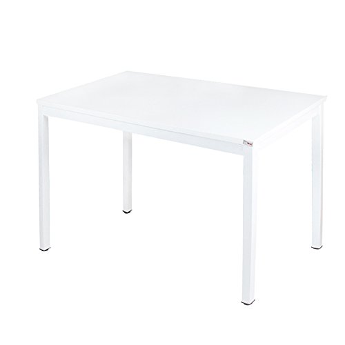 Need Modern Esstisch 100x60 cm Esszimmertisch Küchentisch Tisch klein, Weiß AC3DW-100