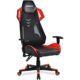 Merax Gaming Stuhl Racing Stuhl Schreibtischstuhl Bürostuhl mit Kunstlederbezug/Air Mesh/verstellbare Armlehnen& Rückenlehne/Vier Farbauswahl (Rot)