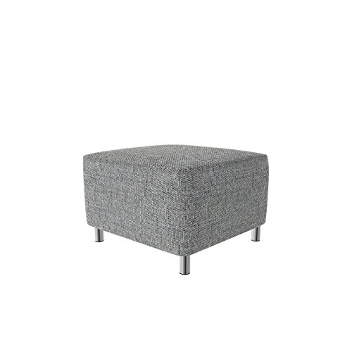 Moderner Polsterhocker Dover, Sitzhocker Hocker Sitzbank Fußbank Pouf Farbauswahl (Florida 01)