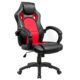 Gaming Stuhl Chair, IWMH Hoch Rücken Ergonomischer PU Leder Bürostuhl Racing Sportsitz Gaming Drehstuhl Computer Schreibtisch Sportsitz Gaming schreibtischstuhl High Back Büro Chefsessel Kunstleder