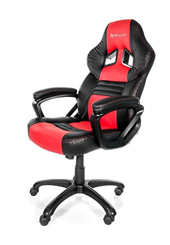 Arozzi Gaming Stuhl MONZA schwarz/rot