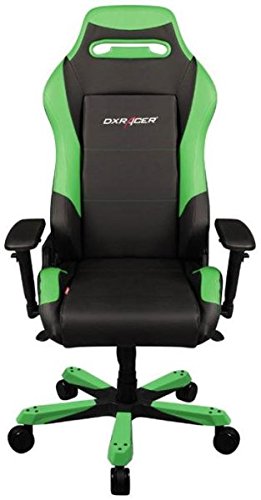DXRacer Gaming Stuhl, OH/IS11/NE, Iron Series, schwarz-grün