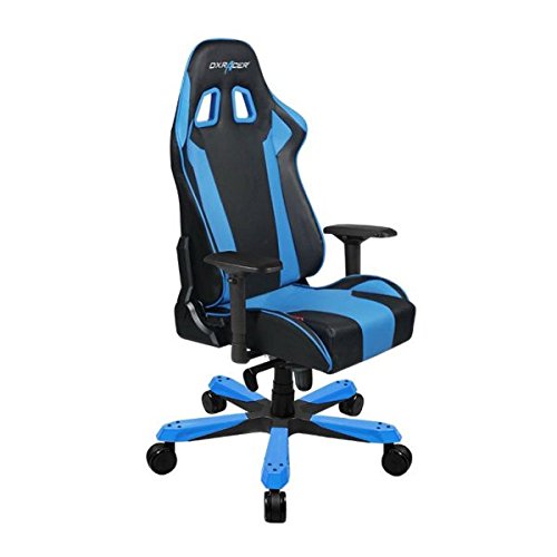 DXRacer Gaming Stuhl, OH/KS06/NB, K-Serie, schwarz-blau