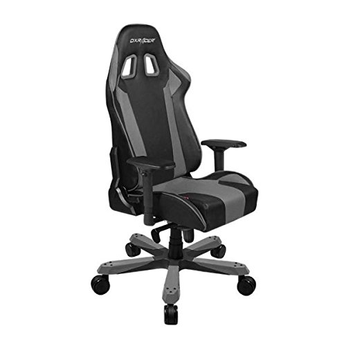 DXRacer Gaming Stuhl, OH/KS06/NG, K-Serie, schwarz-grau