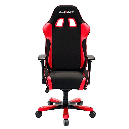 DXRacer Gaming Stuhl, OH/KS11/NR, K-Serie, schwarz-rot