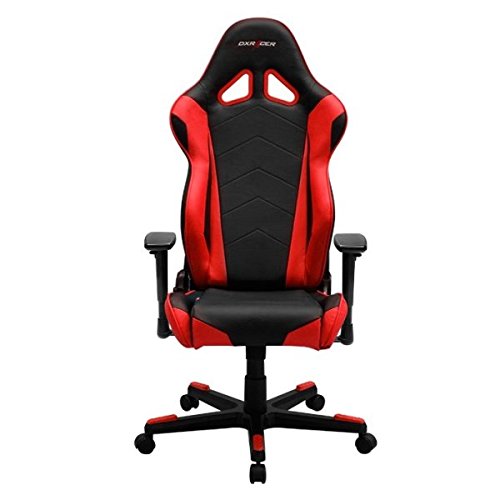 DXRacer Gaming Stuhl, OH/RE0/NR, R-Serie, schwarz-rot