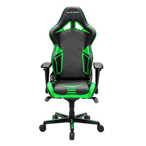 DXRacer Gaming Stuhl, OH/RV131/NE, R-Serie, schwarz-grün