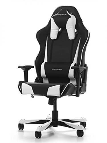 DXRacer Gaming Stuhl, OH/TS29/NW, T-Serie, schwarz-weiß