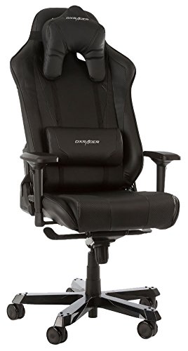 DXRacer (das Original) Sentinel S28 Gaming Stuhl für PC/PS4/XBOX ONE, ergonomischer Schreibtischstuhl aus Kunstleder, Schwarz