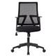LANGRIA Bürostuhl Netz-Rücklehne Gaming Chair Höhenverstellbar Schreibtischstuhl Wippfunktion Drehstuhl 130 KG Kapazität, Wein-Rot
