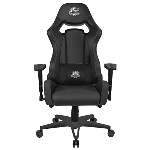One GAMING Chair, Chefsessel, Schreibtischstuhl, Bürostuhl, Gamingstuhl, weiß, schwarz (Black, Ultra)