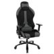 SONGMICS Ergonomischer Gaming Stuhl mit hoher Rückenlehne verstellbarer Bürostuhl mit Kopfstütze Lendenstütze und 3D Armlehnen RCG16BK
