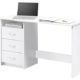 Schreibtisch Computertisch Arbeitstisch Bürotisch Laptoptisch Büromöbel "Mack I" Weiß