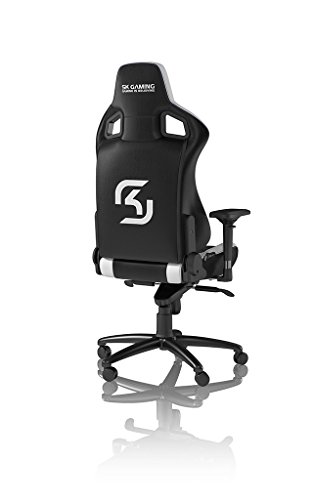 noblechairs EPIC Gaming Stuhl - SK Gaming Edition - schwarz/weiß/blau