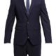 Pier One Anzug Herren Slim Fit Blau Navy, Größe 48