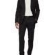 s.Oliver BLACK LABEL Herren Anzug 23.806.84.4369, Schwarz (Black 9999), 46