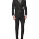 s.Oliver BLACK LABEL Herren Anzug Slim 23706843232, Schwarz (Black 9999), 44