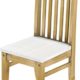 2 x Brasilmöbel Stuhl 'Klassik', 45 cm Sitzhöhe, Pinie Massivholz, Farbton Snow - Brasil