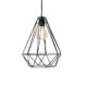Moderne Hängeleuchte CAGE L schwarz Industrial Design Deckenleuchte Metall Retro Vintage E27 Pendelleuchte Hängelampe