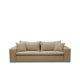 Designer Schlafsofa Ricardo - Schlafcouch, Sofa mit Schlaffunktion, Bettsofa, Lounge Couch, Couch vom Hersteller, Couchgarnitur (Muna 03)