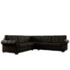 Ecksofa Chesterfield Mini, Antik Look Couchgarnitur, 5-Sitzer freistehendes Polsterecke Sofa, große Farbauswahl, Wohnlandschaft Couch (Enzo 165)