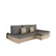 Ecksofa Moric Style, Eckcouch Sofa mit Schlaffunktion und Bettkasten! inkl. Kissen Couch, Ottomane Universal, Schlafsofa Bettsofa vom Hersteller (Alova 07 + Alova 36)