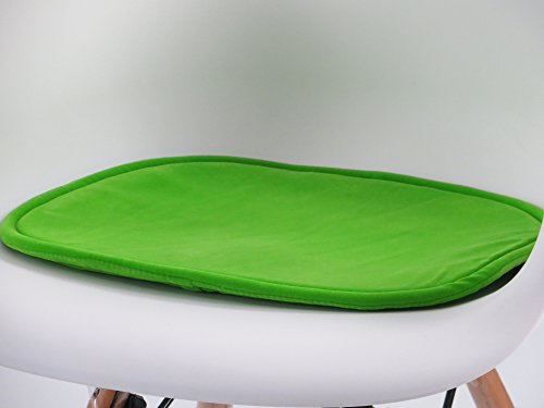 Massivholzmöbel Kuckuck SITZKISSEN Grün für ESSZIMMERSTUHL Inspiration/BUCHE SCHALENSTUHL Retro Chair Stuhl