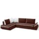 Mirjan24  Ecksofa Argent, Polsterecke, Eckcouch mit Bettkasten und Schlaffunktion,Design Schlafsofa, Couch Couchgarnitur (Ecksofa Links, Trinity 07 + Soft 017)