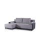 Mirjan24  Ecksofa Royal! Polsterecke mit Bettkasten und Schlaffunktion, Design Eckcouch mit Bettfunktion, Funktionssofa L-Form, Bettsofa (Ottomane Universal, Malmo 96 + Malmo 90)