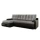 Mirjan24  Elegante Ecksofa Kos mit Schlaffunktion und Bettkasten, Eckcouch, Couchgarnitur, Große Farbauswahl Schlafsofa vom Hersteller, Schlafcouch Bettfunktion (Ecksofa Links, Soft 011 + Florida 01)