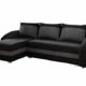 Mirjan24  Elegante Ecksofa Victor, Eckcouch mit Bettkasten und Schlaffunktion, Farbauswahl, inkl. Kissen Set, Polstersofa, Polstergarnitur, Wohnlandschaft (Suedine 1 + Suedine 1024)