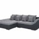 Mirjan24  Elegante Polsterecke Mono, Design Ecksofa, Eckcouch mit Bettkasten und Schlaffunktion, Schlafsofa, L-Form Moderne Couch Couchgarnitur (Ecksofa Links, Hugo 12 + Bering 90)