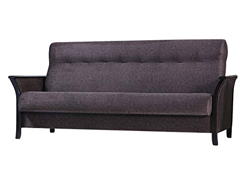 Mirjan24  Sofa Roko New Bettkasten Schlaffunktion Farbauswahl Schlafsofa Bettsofa Sofagarnitur Polstersofa Polstercouch (Argo 215)