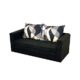 Mirjan24  Sofa Vanda mit Schlaffunktion, Schlafsofa Sofabett Couch, Schlafcouch, 2-er Bettsofa, Wohnlandschaft (Alova 04 + Vzur)