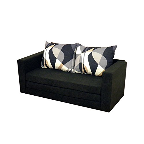 Mirjan24  Sofa Vanda mit Schlaffunktion, Schlafsofa Sofabett Couch, Schlafcouch, 2-er Bettsofa, Wohnlandschaft (Alova 04 + Vzur)