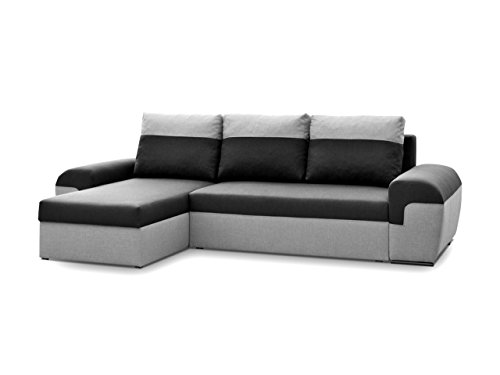 Modernes Ecksofa Mori! mit Zwei Bettkasten und Schlaffunktion, Couchgarnitur, Wohnlandschaft, Sofagarnitur Schlafsofa Bettsofa (Sawana 14 + Sawana 21)