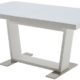 Robas Lund, Tisch, Esszimmertisch, Manhattan, ausziehbar, Glas/Hochglanz/weiß, 160(240) x 76 x 90 cm, 0216HWGW