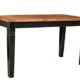 SIT-Möbel 5814-11 Tisch Corsica, 140 x 90 x 76 cm, Mango / MDF, schwarz mit honigfarbiger Platte