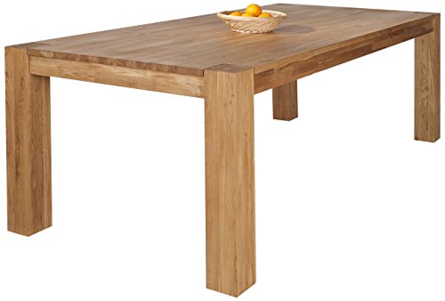 SIT-Möbel Zeus 1622-01, Holztisch, Wildeiche geölt, naturfarbig, 220 x 105 x 78 cm