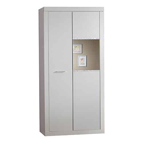 Wimex Kleiderschrank/ Drehtürenschrank Nightlight, 2 Türen, (B/H/T) 90 x 198 x 58 cm, Weiß