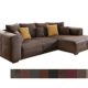 CAVADORE Mavericco Ecksofa, Leder, Antik braun