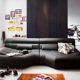 XXL Sofa Tara Big Sofa Wohnlandschaft Stoff grau mit Kissen 292x75x148cm (B/H/T)