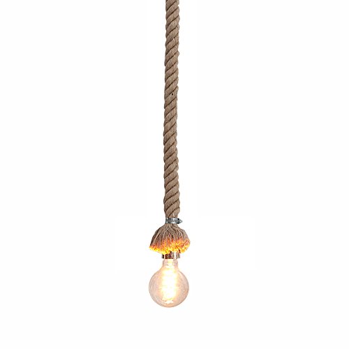 Extravagante Hängeleuchte SEVEN SEAS 150cm maritime Tauleuchte höhenverstellbar Pendelleuchte Lampe