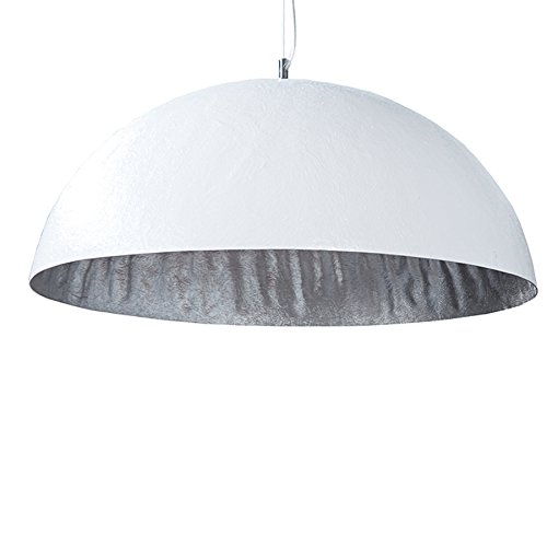 Invicta Interior Glow Stylische Hängeleuchte weiss silber 70cm